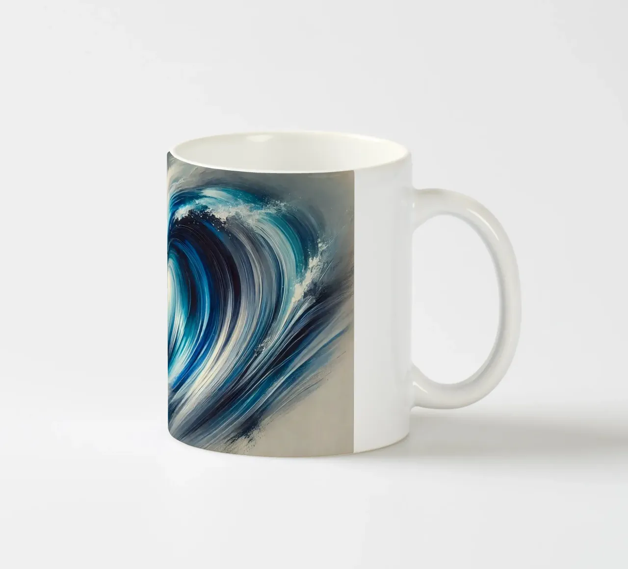 Onda blu tazza in ceramica da BenCoStyle