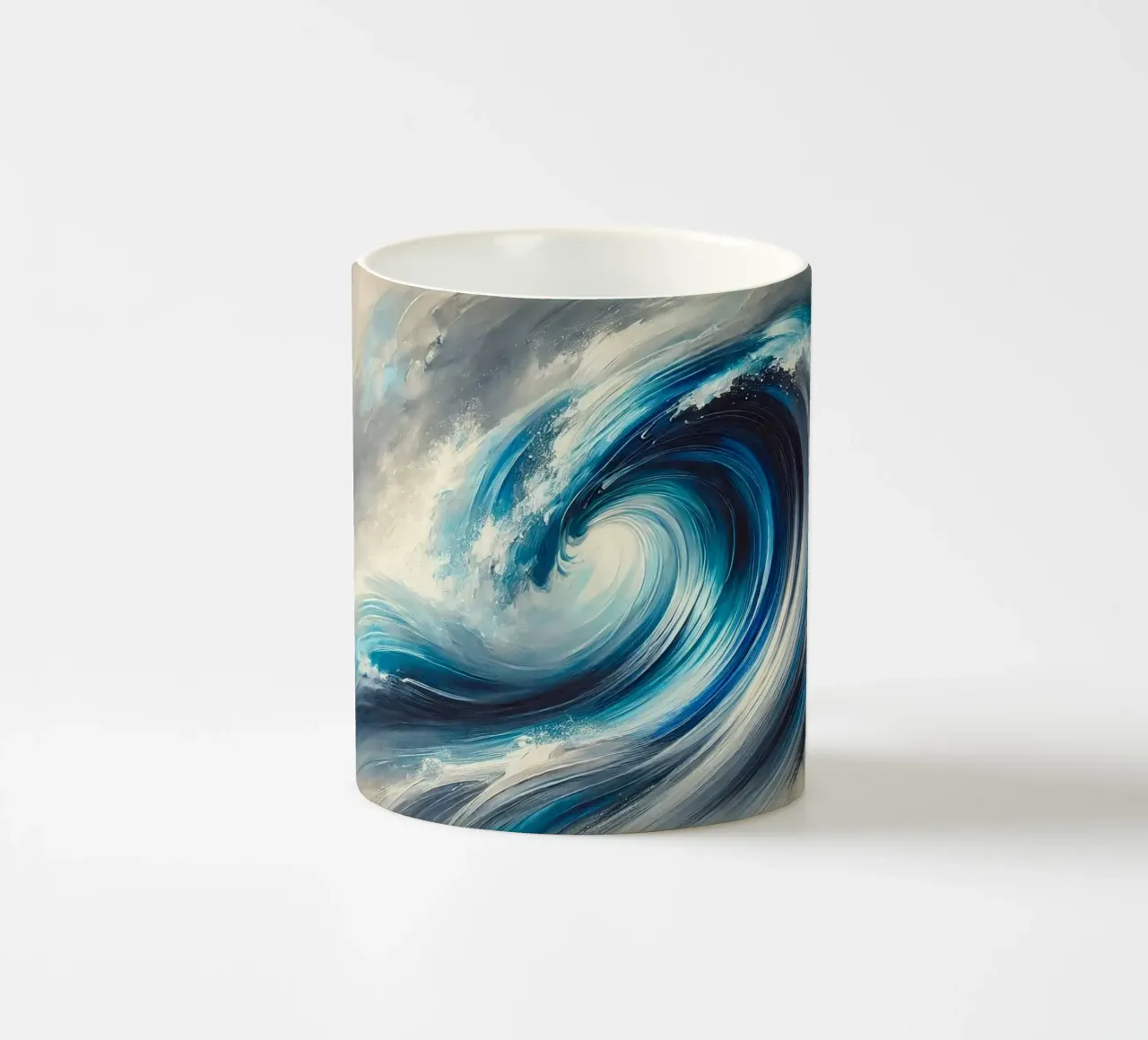 Onda blu tazza in ceramica da BenCoStyle