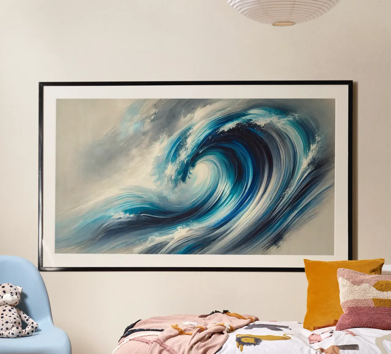 Onda blu poster da BenCoStyle