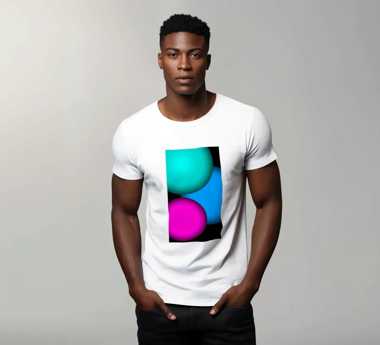 Design colorato con decorazioni t-shirt da BenCoStyle