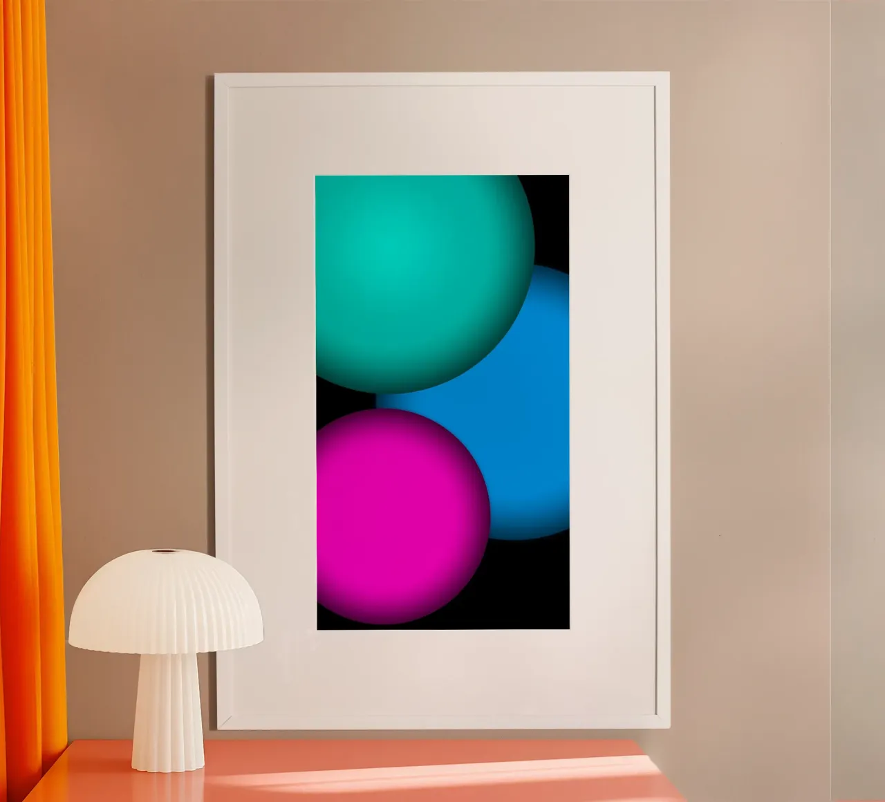 Design colorato con decorazioni poster da BenCoStyle