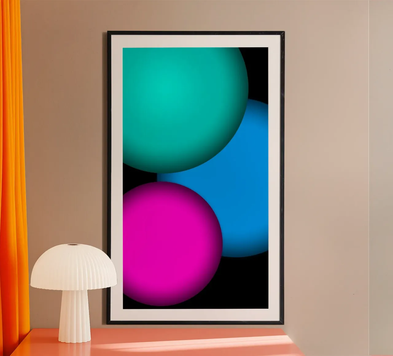 Design colorato con decorazioni poster da BenCoStyle
