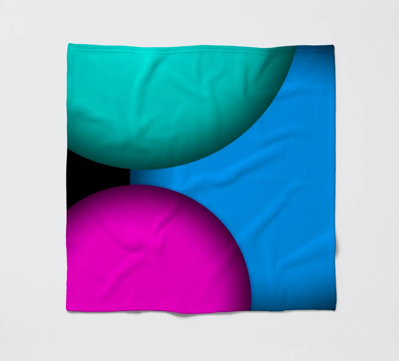 Design colorato con decorazioni coperta in pile da BenCoStyle