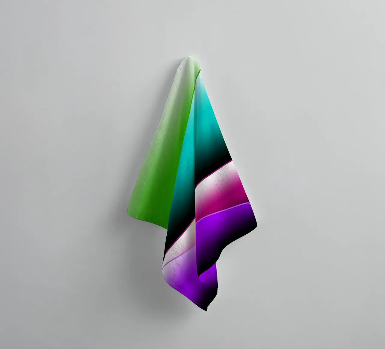 Design moderne avec des triangles serviette de bain de BenCoStyle