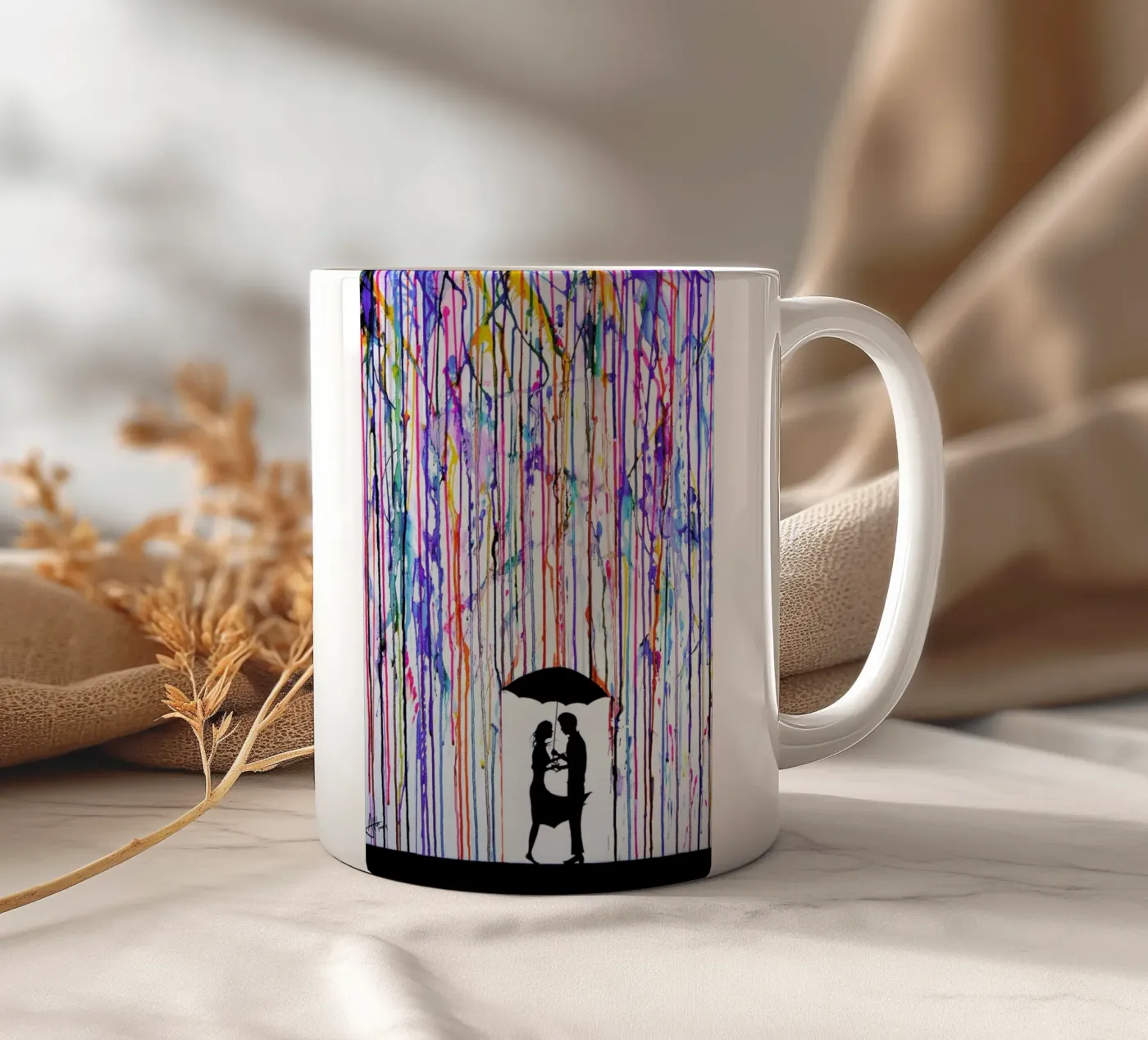 Touche ceramic mug by Marc Allante