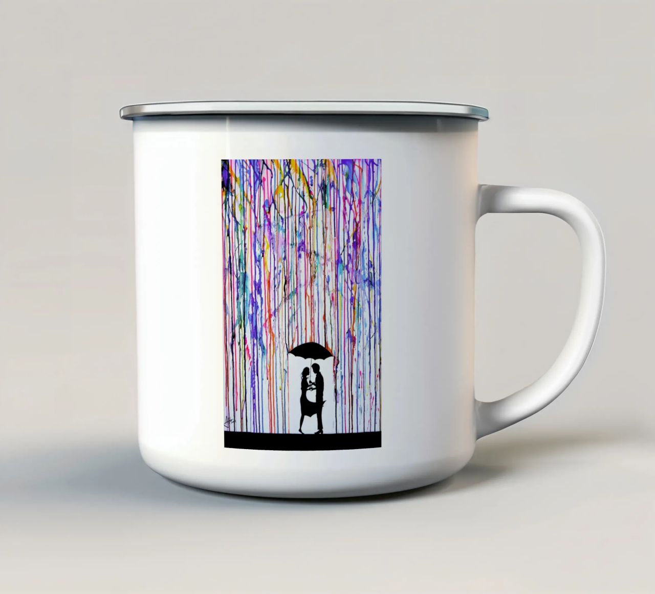 Touche tazza in smalto da Marc Allante