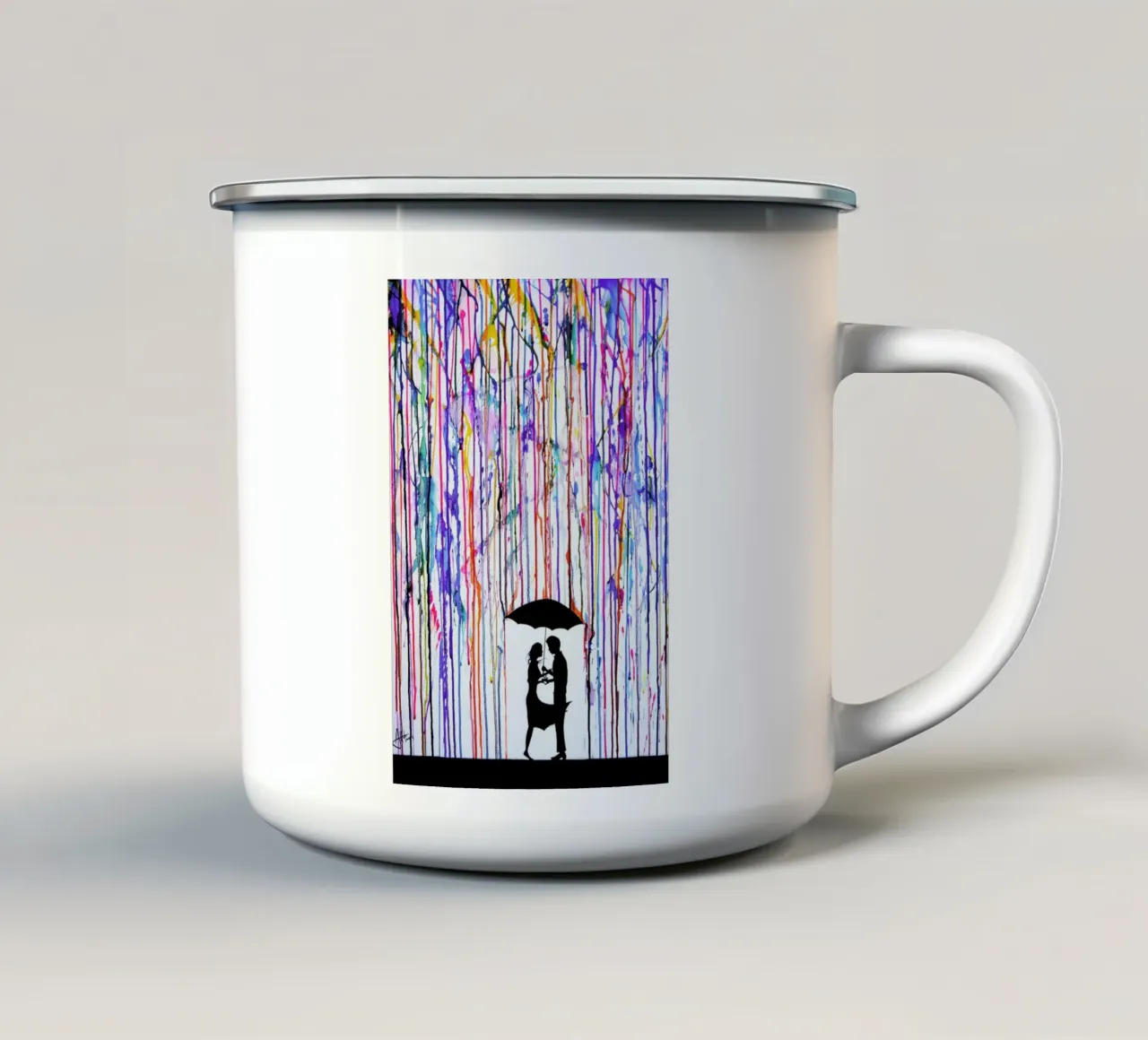 Touche taza de esmalte de Marc Allante