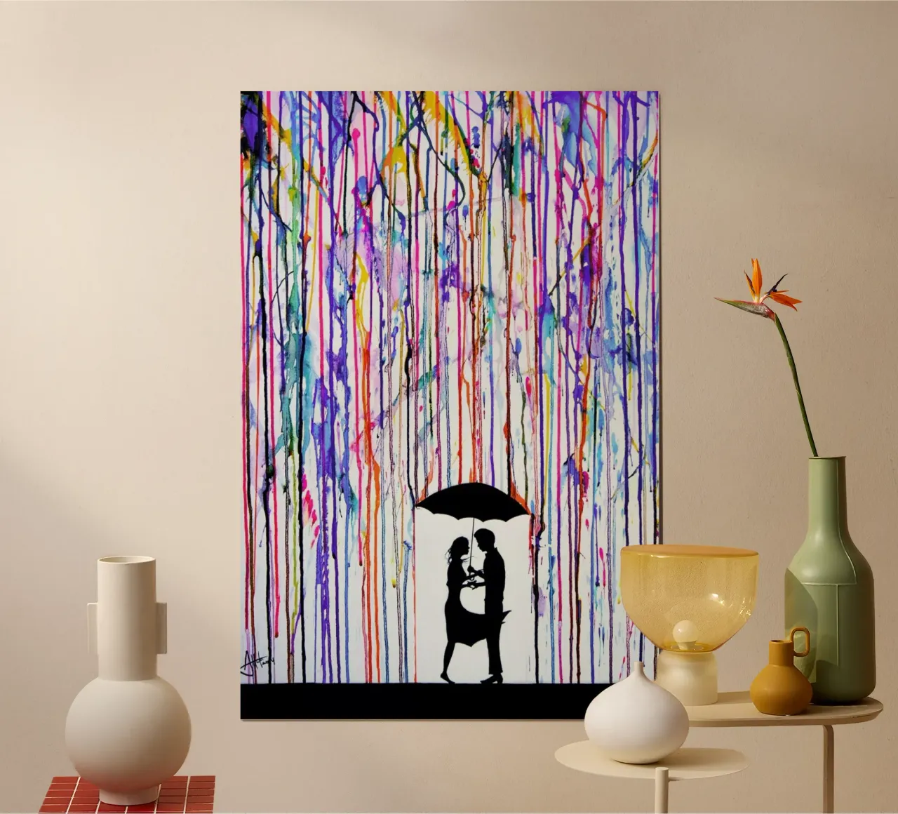 Touche poster con telaio in legno da Marc Allante