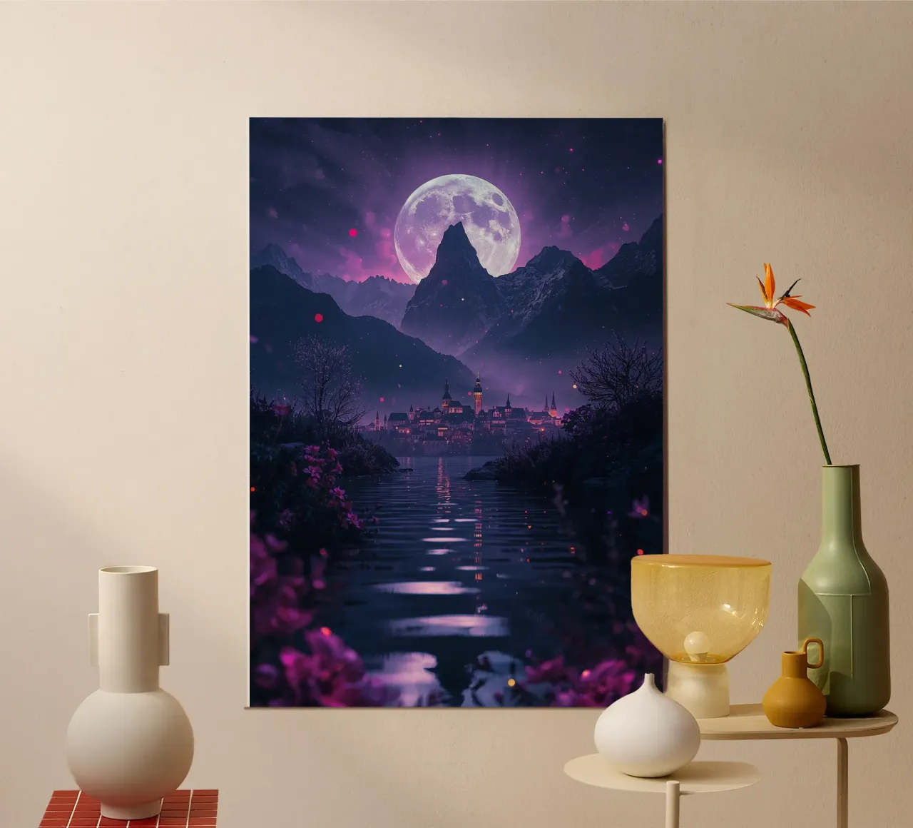 Purple Moon Castle poster da nabakumov