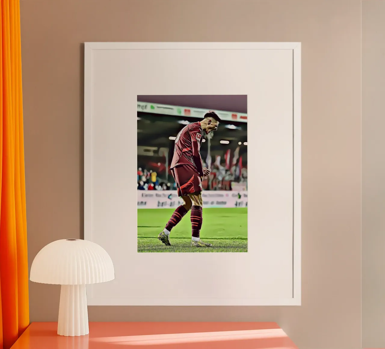 Benjamin Sesko RB Leipzig Jubelpose Poster Poster von ArdanART