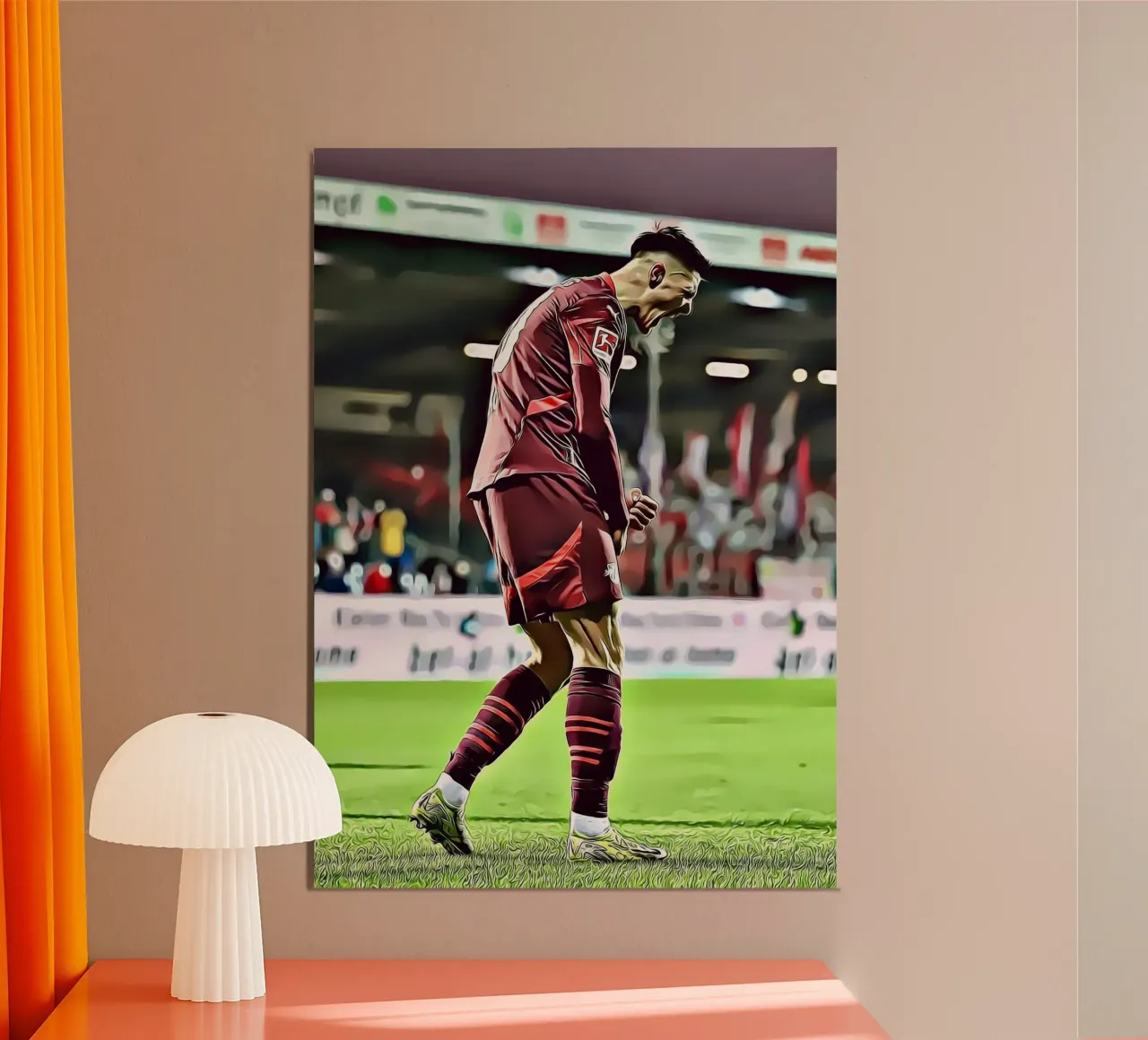 Benjamin Sesko RB Leipzig Jubelpose Poster Poster von ArdanART