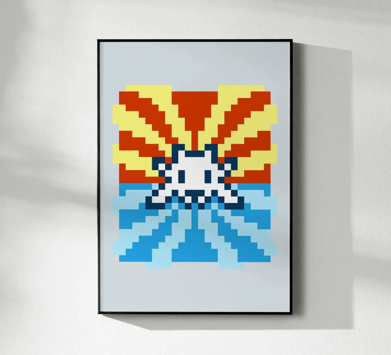 Pixel Space Invader plexiglass da nabakumov