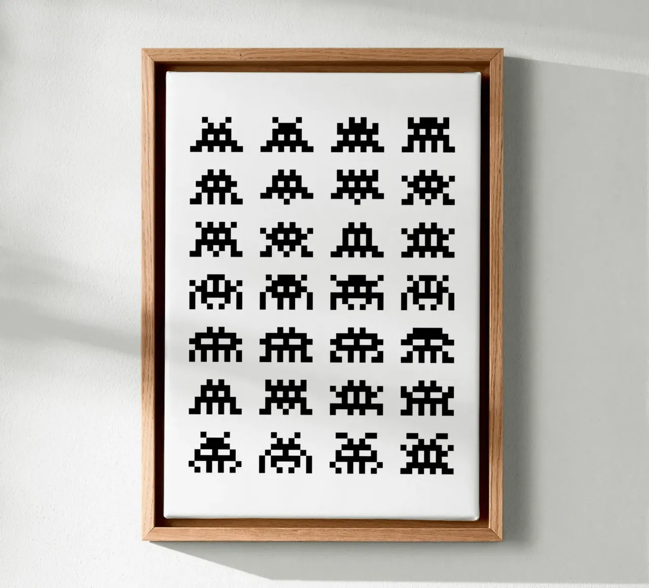 Pixel Space Invader tela da nabakumov
