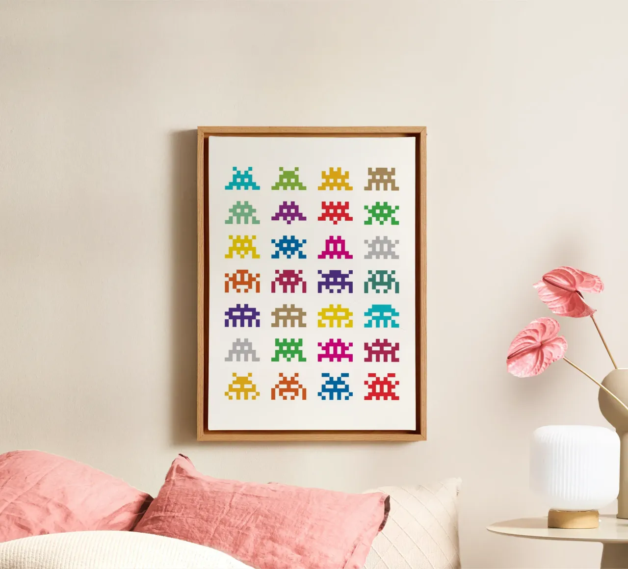 Pixel Space Invader tela da nabakumov