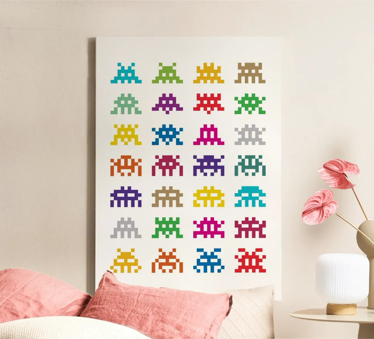 Pixel Space Invader tela da nabakumov