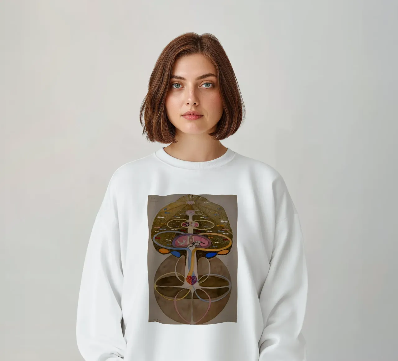 Hilma af Klint - L'albero della conoscenza n. 1 felpa da William Store