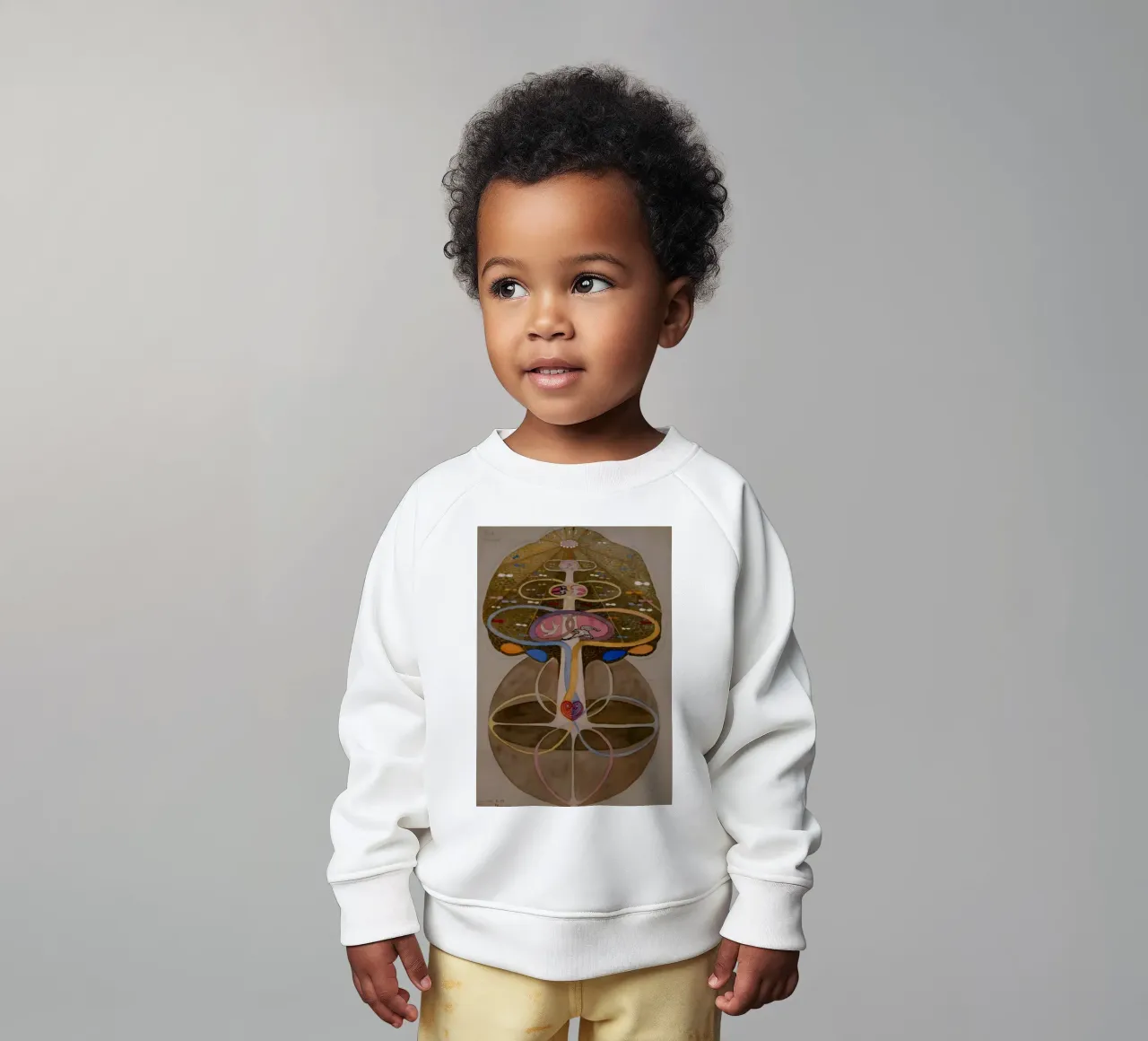 Hilma af Klint - El árbol del conocimiento nº 1 sudadera de bebé de William Store