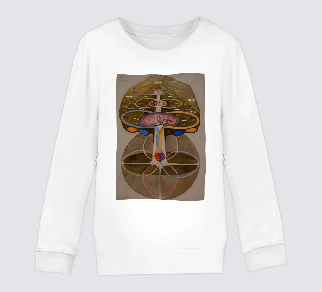Hilma af Klint - L'albero della conoscenza n. 1 felpa bambino da William Store