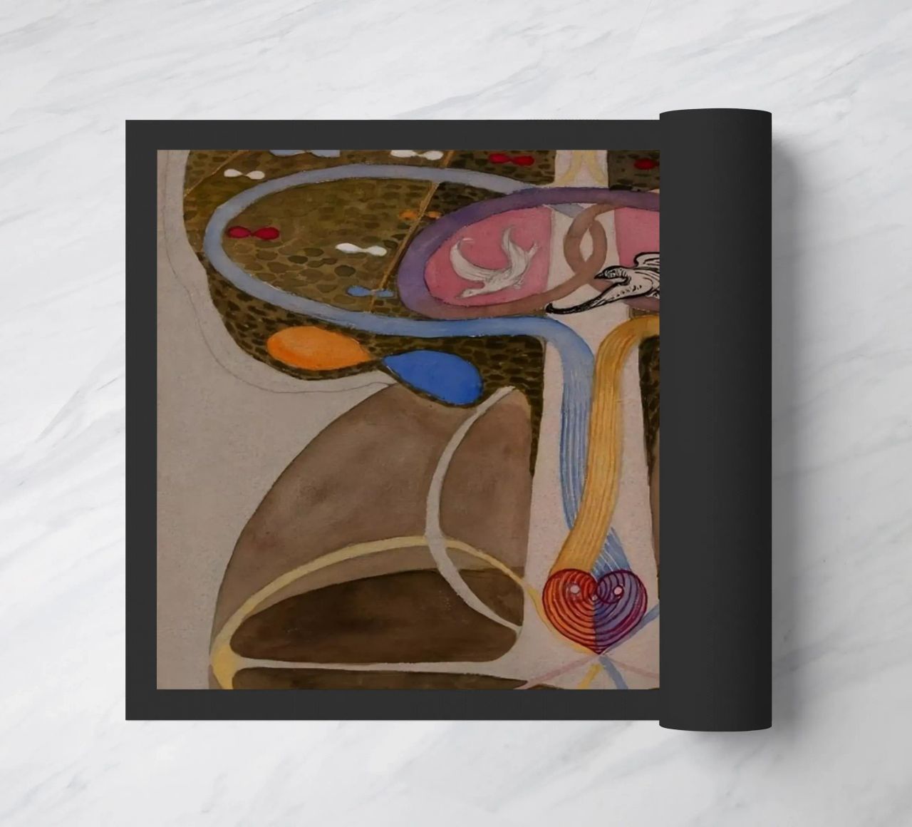 Hilma af Klint - L'albero della conoscenza n. 1 zerbino da William Store