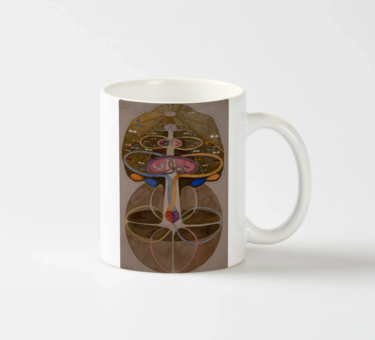 Hilma af Klint - L'albero della conoscenza n. 1 tazza in ceramica da William Store