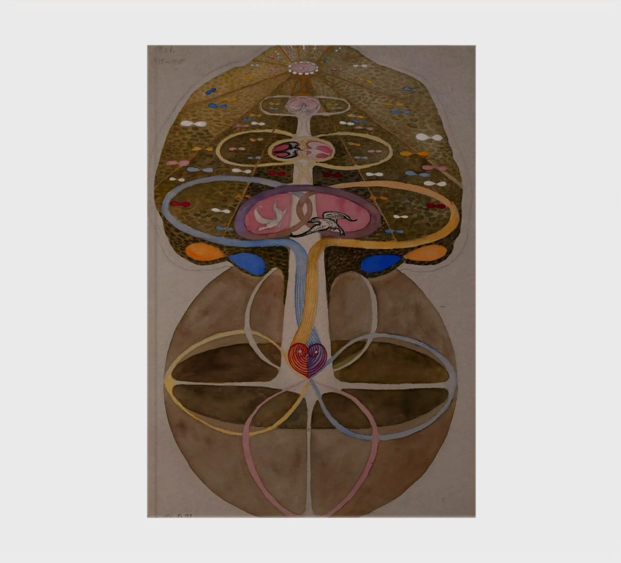 Hilma af Klint - The Tree Of Knowledge No .1 notebook by William Store