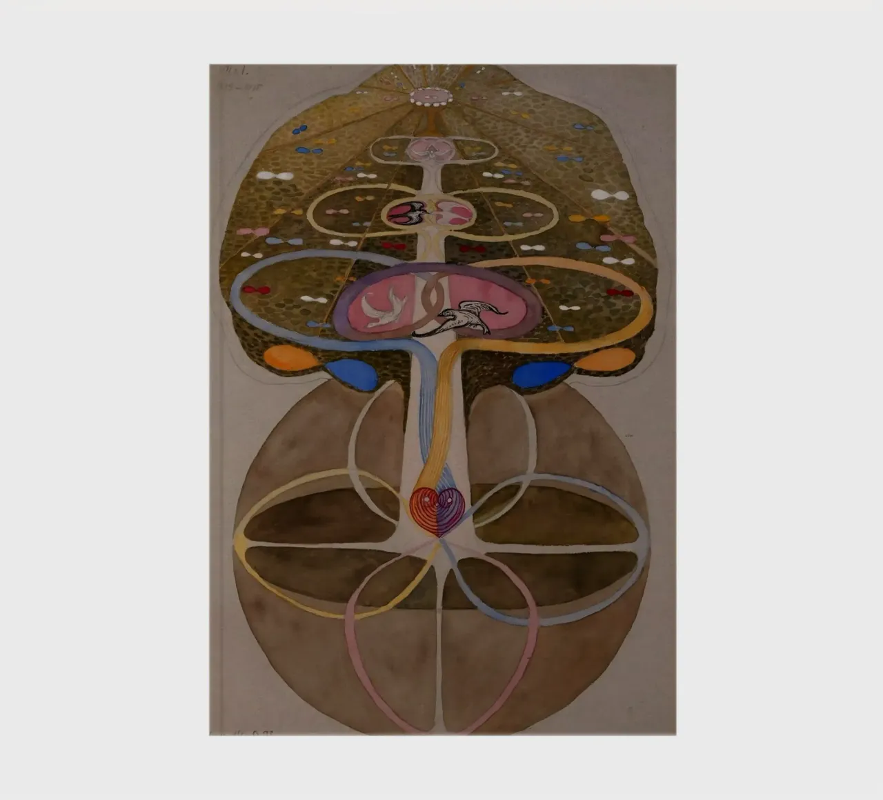 Hilma af Klint - The Tree Of Knowledge No .1 notebook by William Store