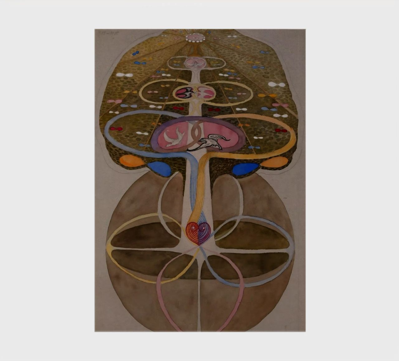 Hilma af Klint - The Tree Of Knowledge No .1 notebook by William Store