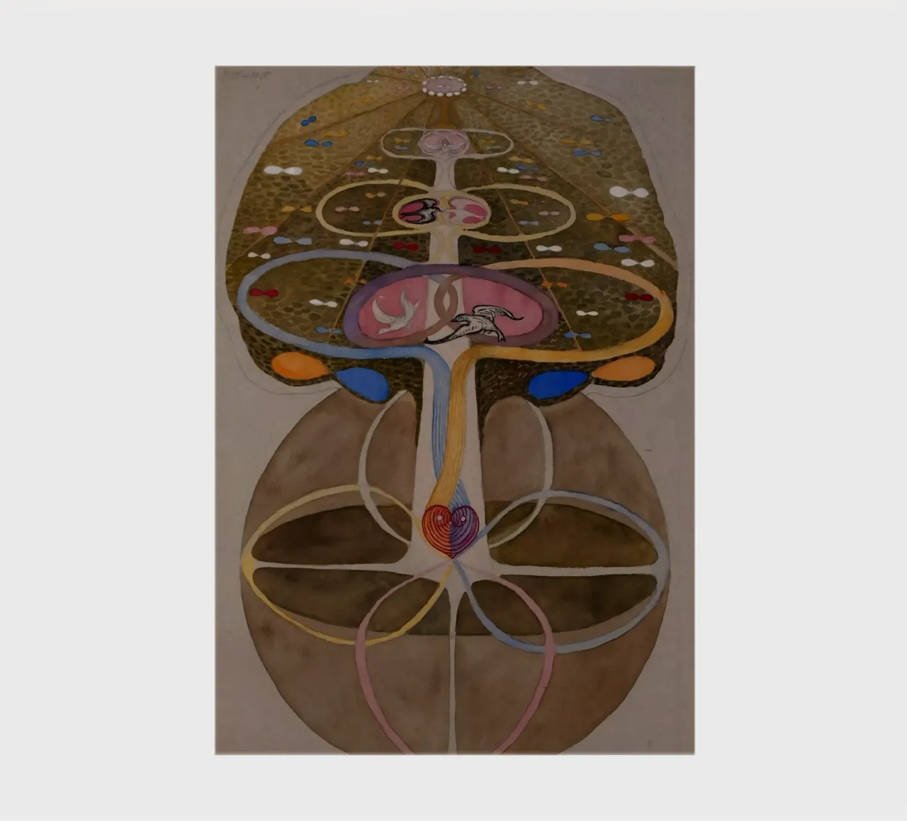 Hilma af Klint - The Tree Of Knowledge No .1 notebook by William Store
