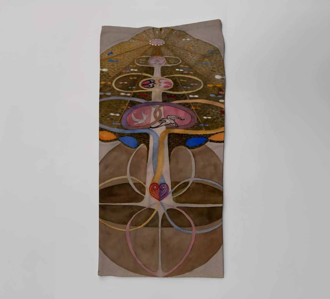 Hilma af Klint - The Tree Of Knowledge No .1 towel by William Store