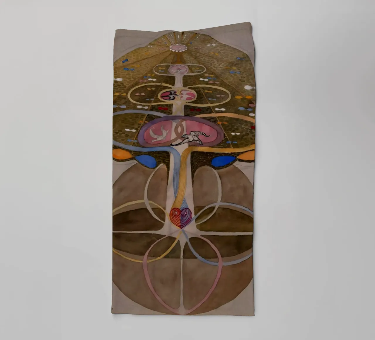 Hilma af Klint - Der Baum der Erkenntnis Nr.1 Handtuch von William Store