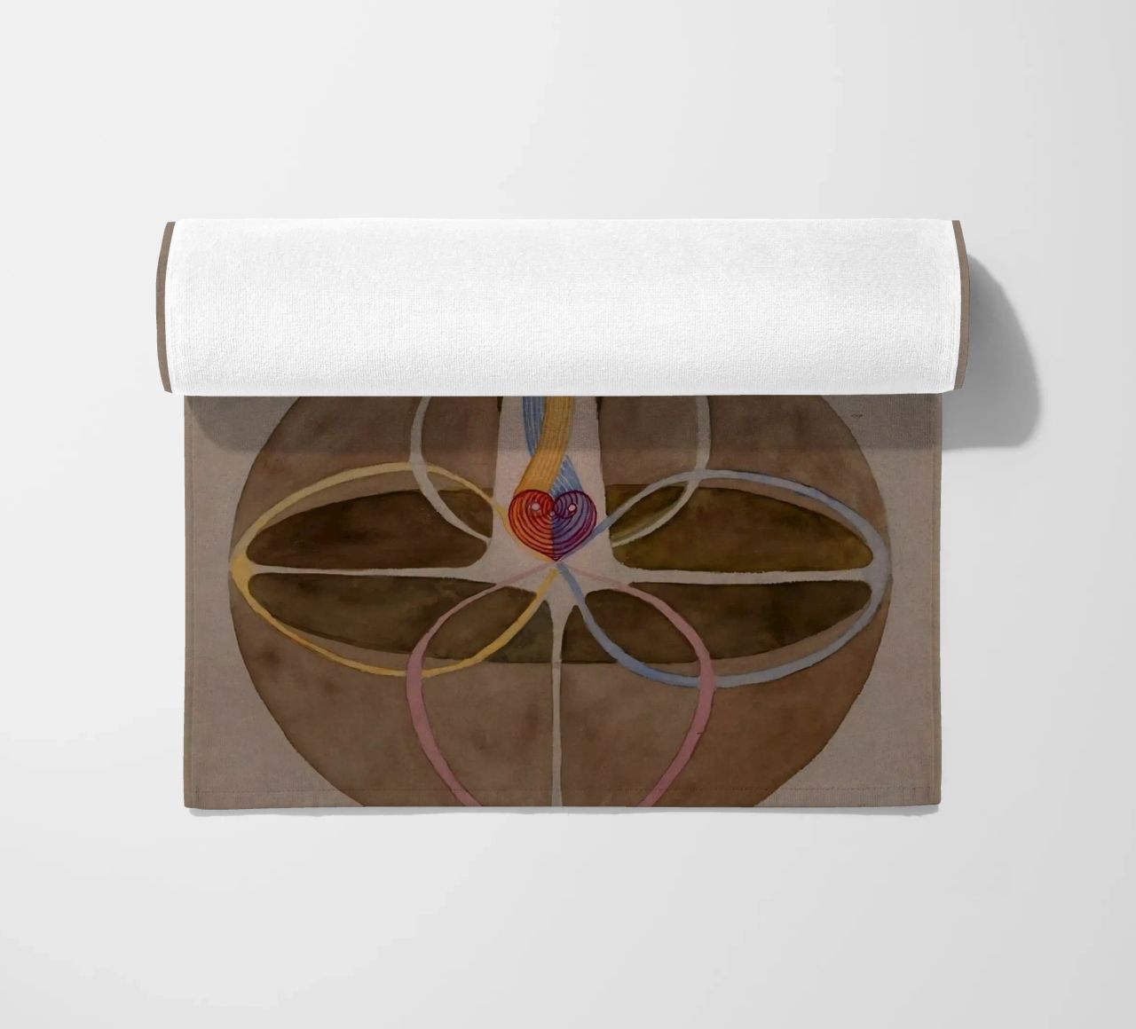 Hilma af Klint - L'albero della conoscenza n. 1 telo mare da William Store