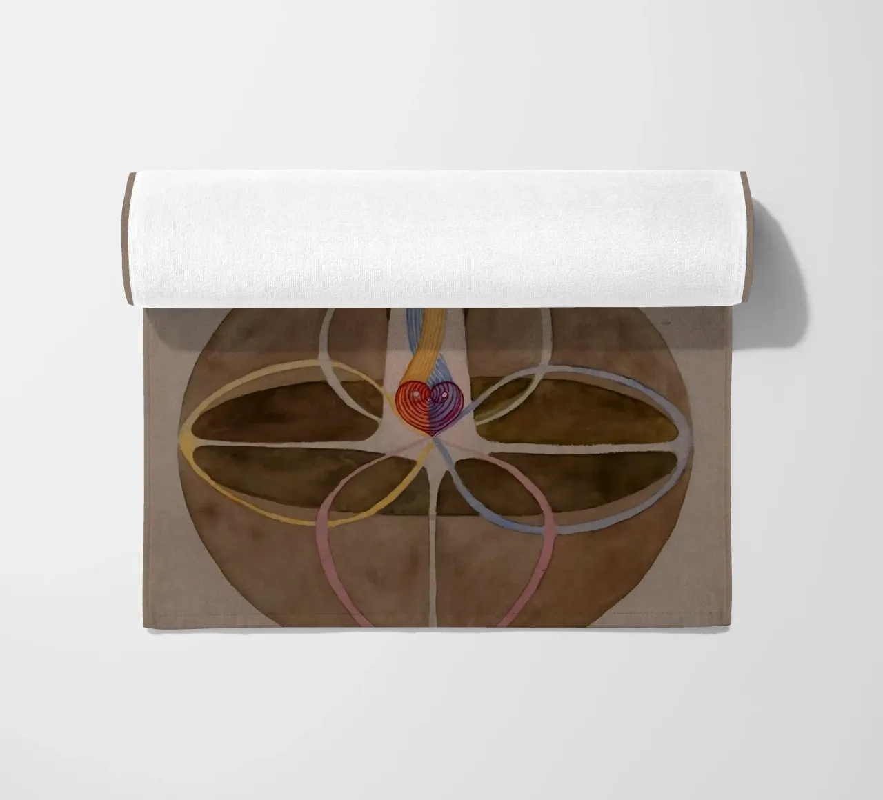 Hilma af Klint - El árbol del conocimiento nº 1 toalla de playa de William Store