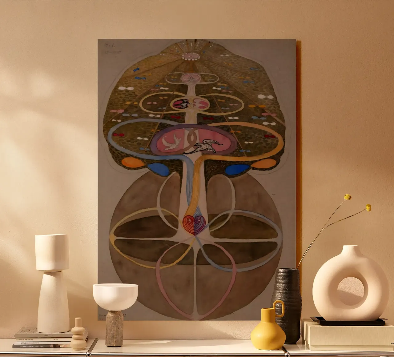 Hilma af Klint - L'albero della conoscenza n. 1 plexiglass da William Store