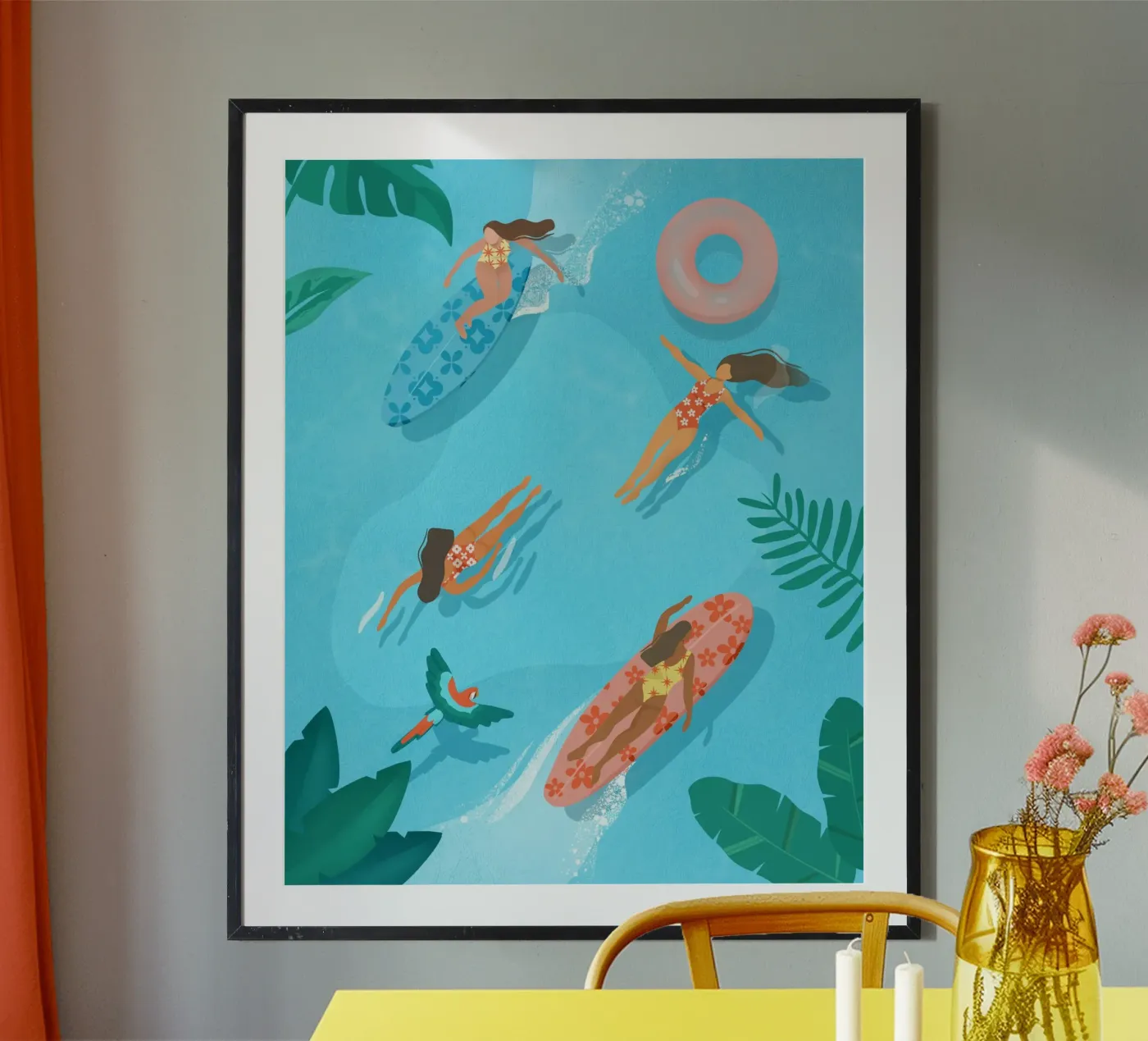 Surfer Paradise poster da PetrArts