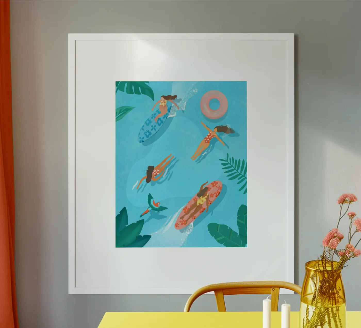 Surfer Paradise poster da PetrArts