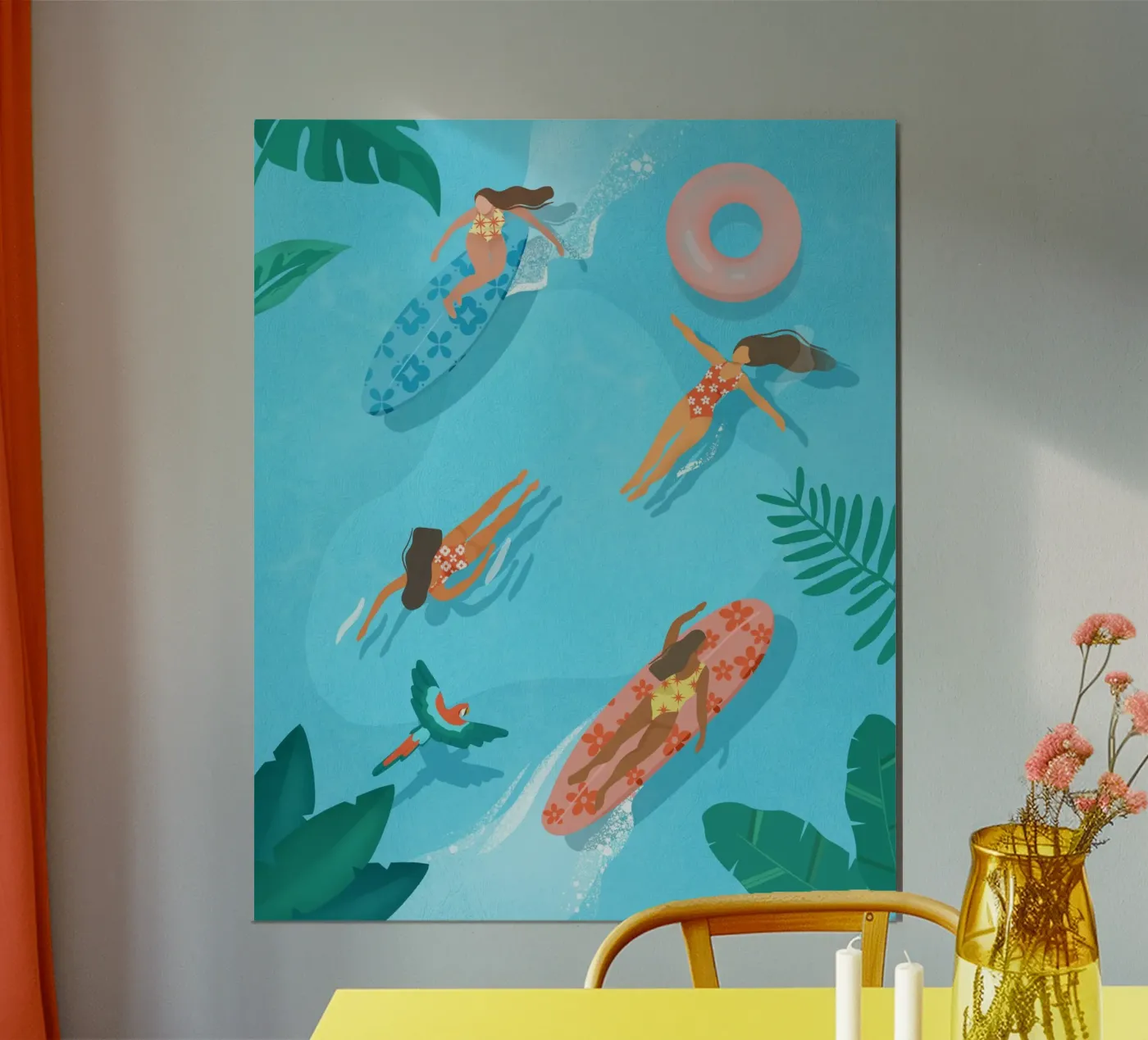 Surfer Paradise poster da PetrArts