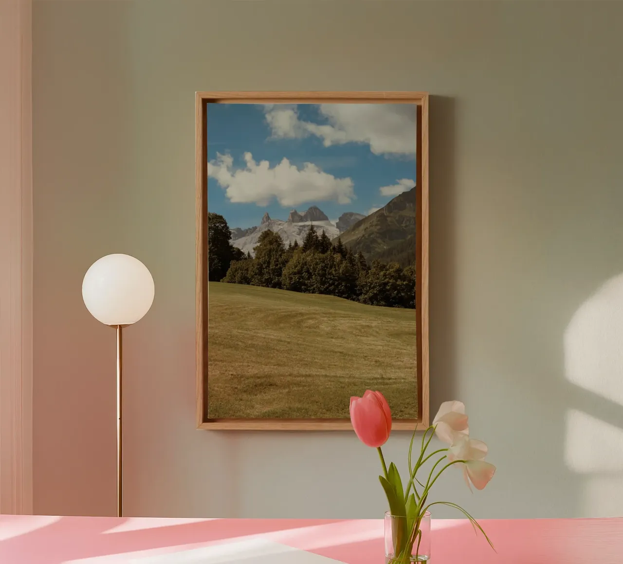 Vista austriaca tela da Journey of Vanessa