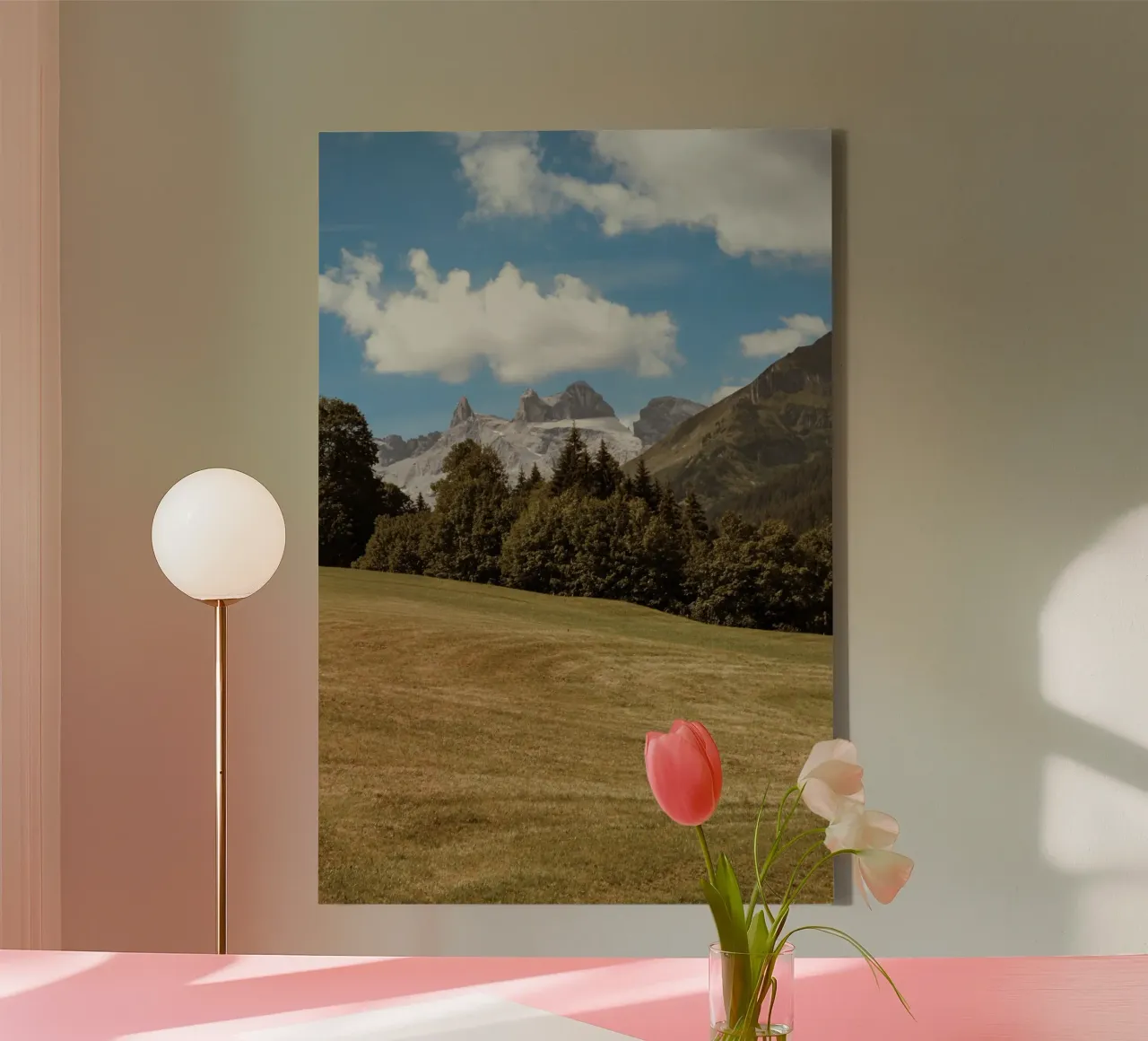 Vista austriaca tela da Journey of Vanessa