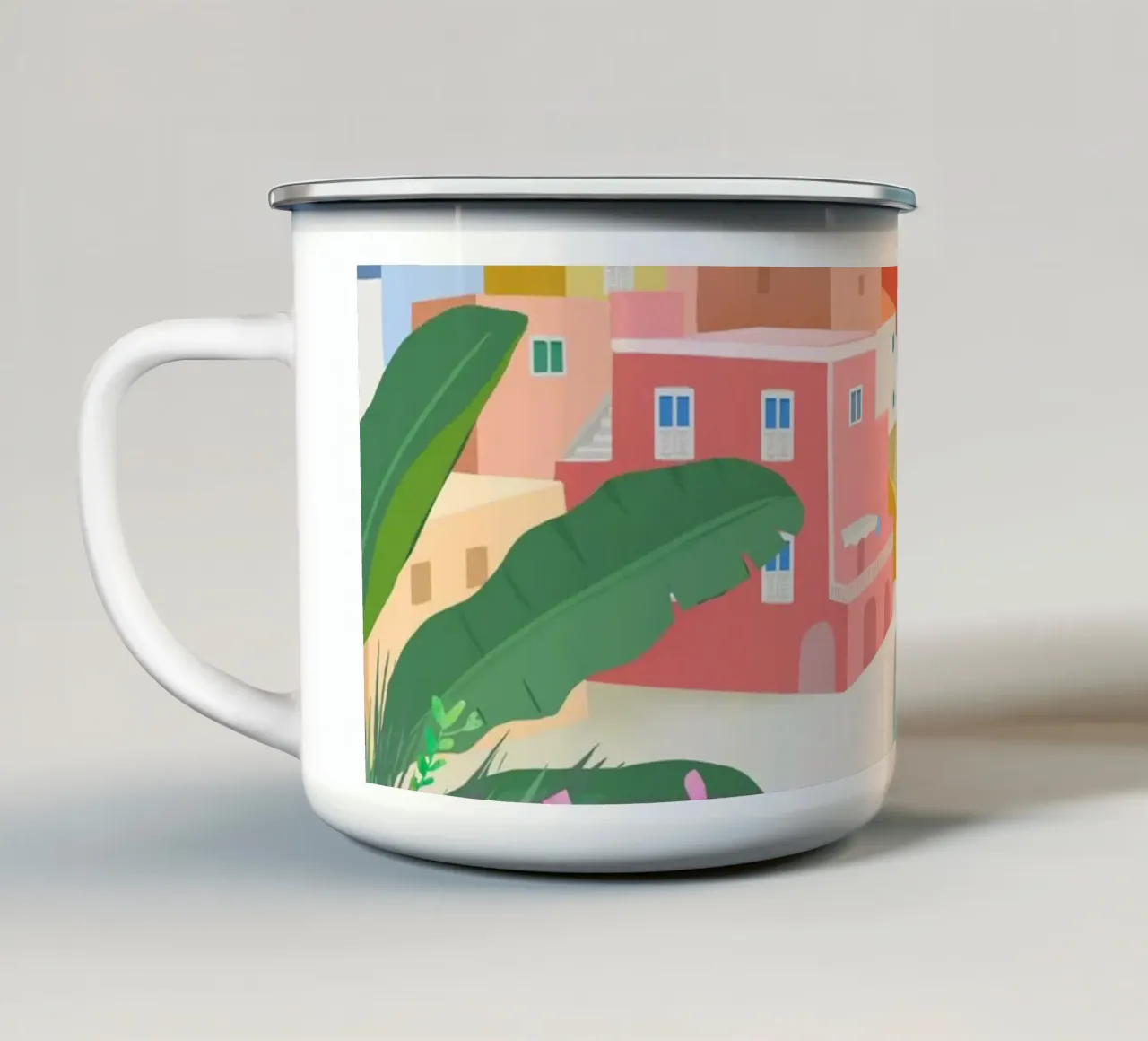 Procida, Italy tazza in smalto da PetrArts