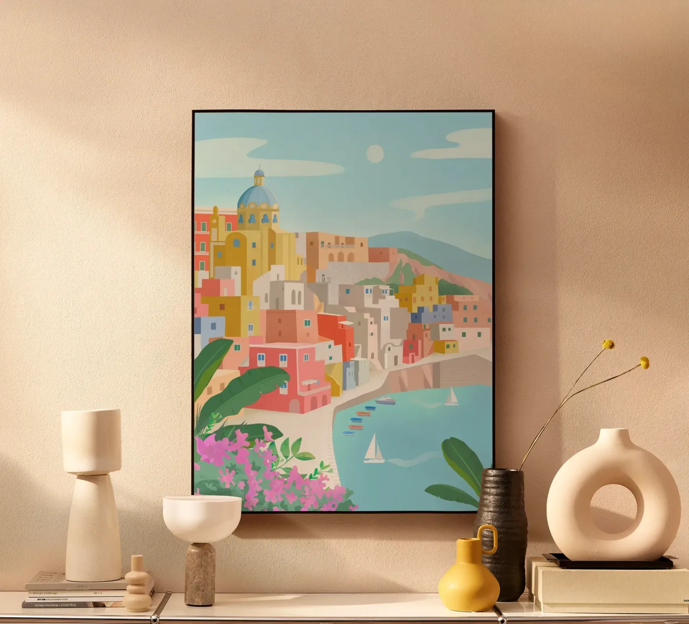 Procida, Italy Acryl-Glas von PetrArts