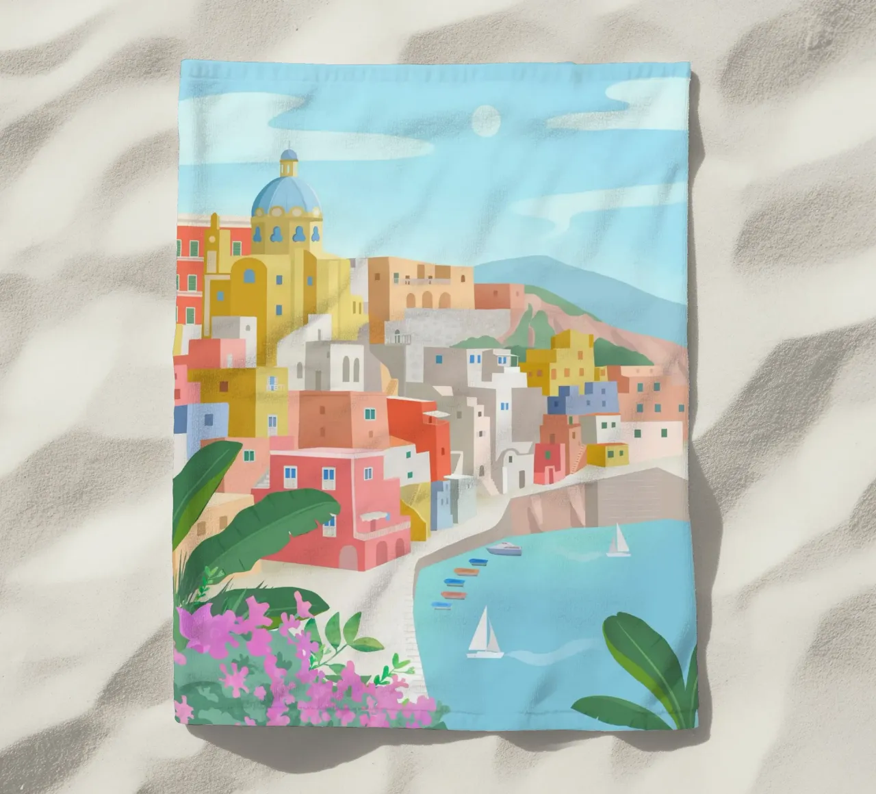 Procida, Italy telo mare da PetrArts