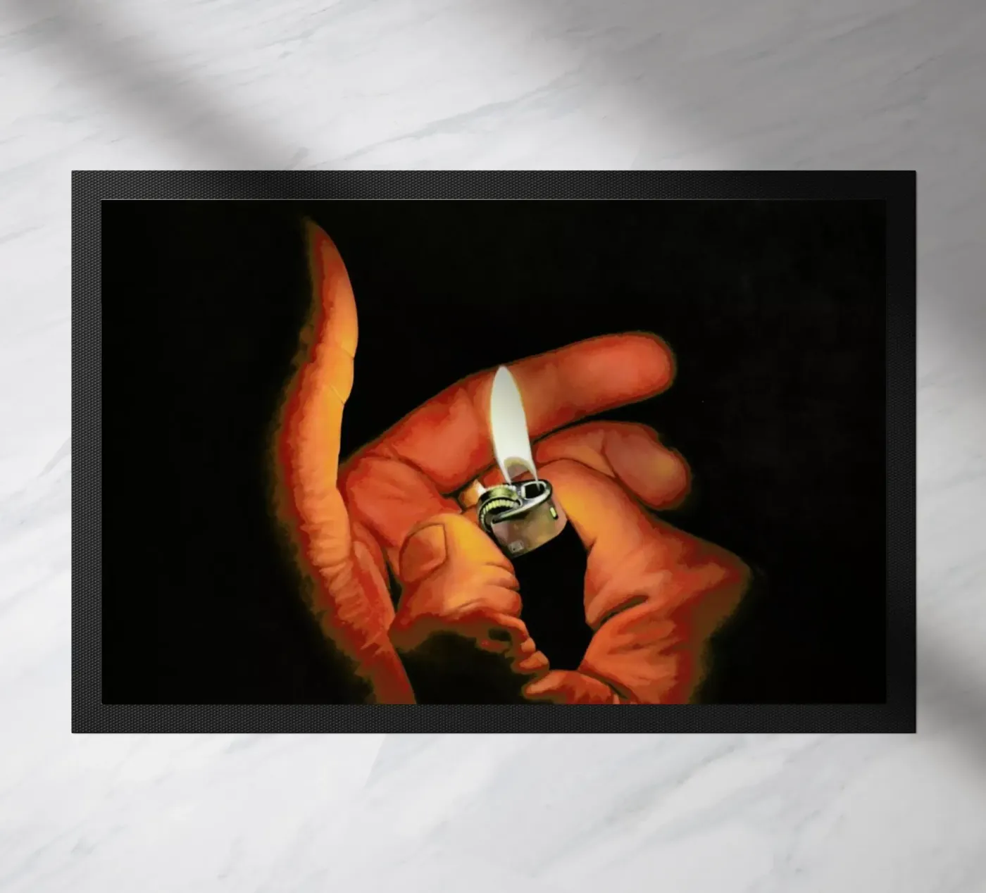 Lightmyfire doormat by Jérôme Romain