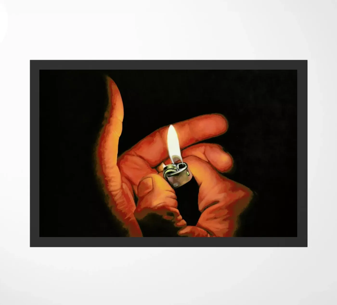 Lightmyfire doormat by Jérôme Romain