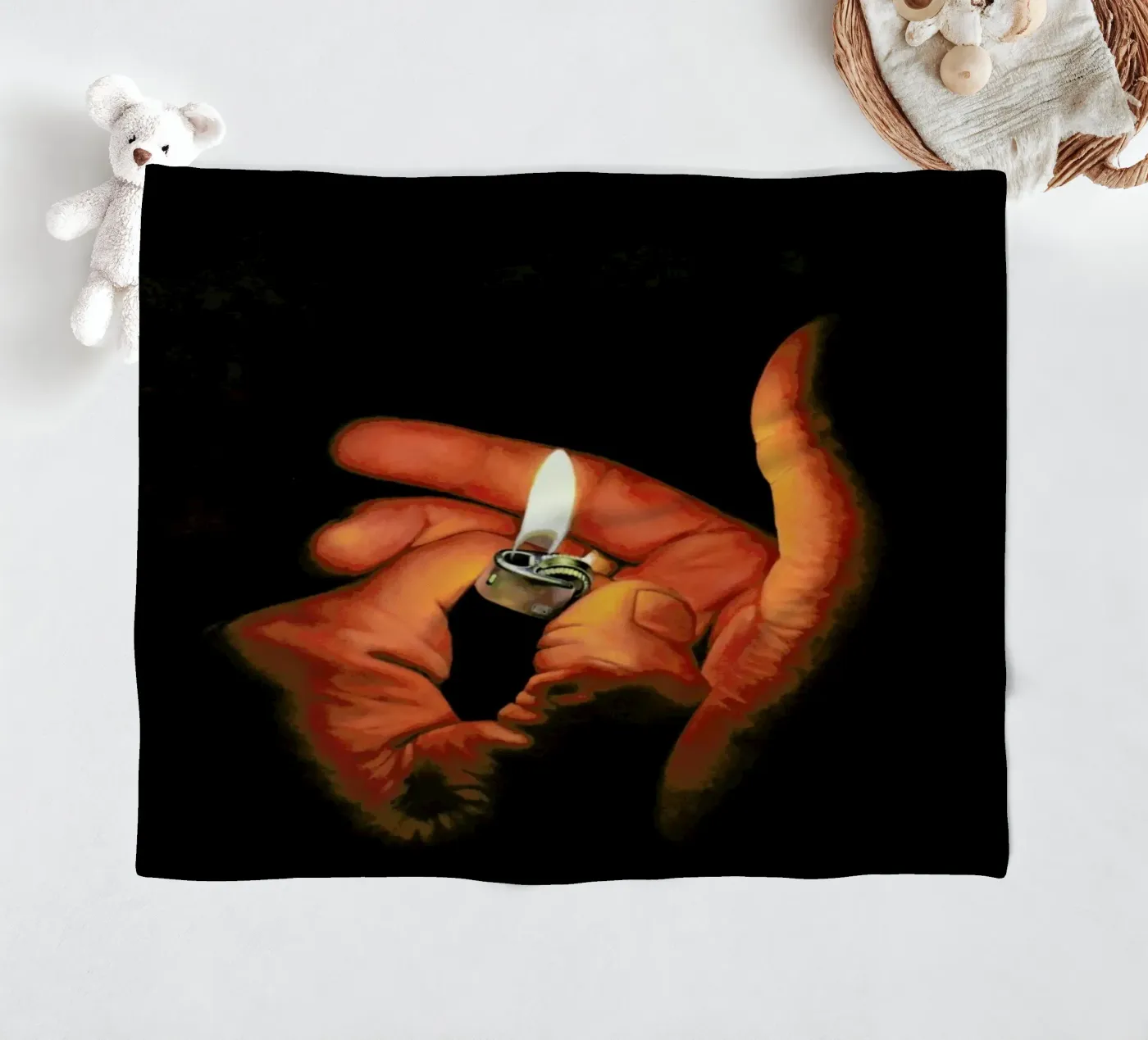 Lightmyfire fleece blanket by Jérôme Romain