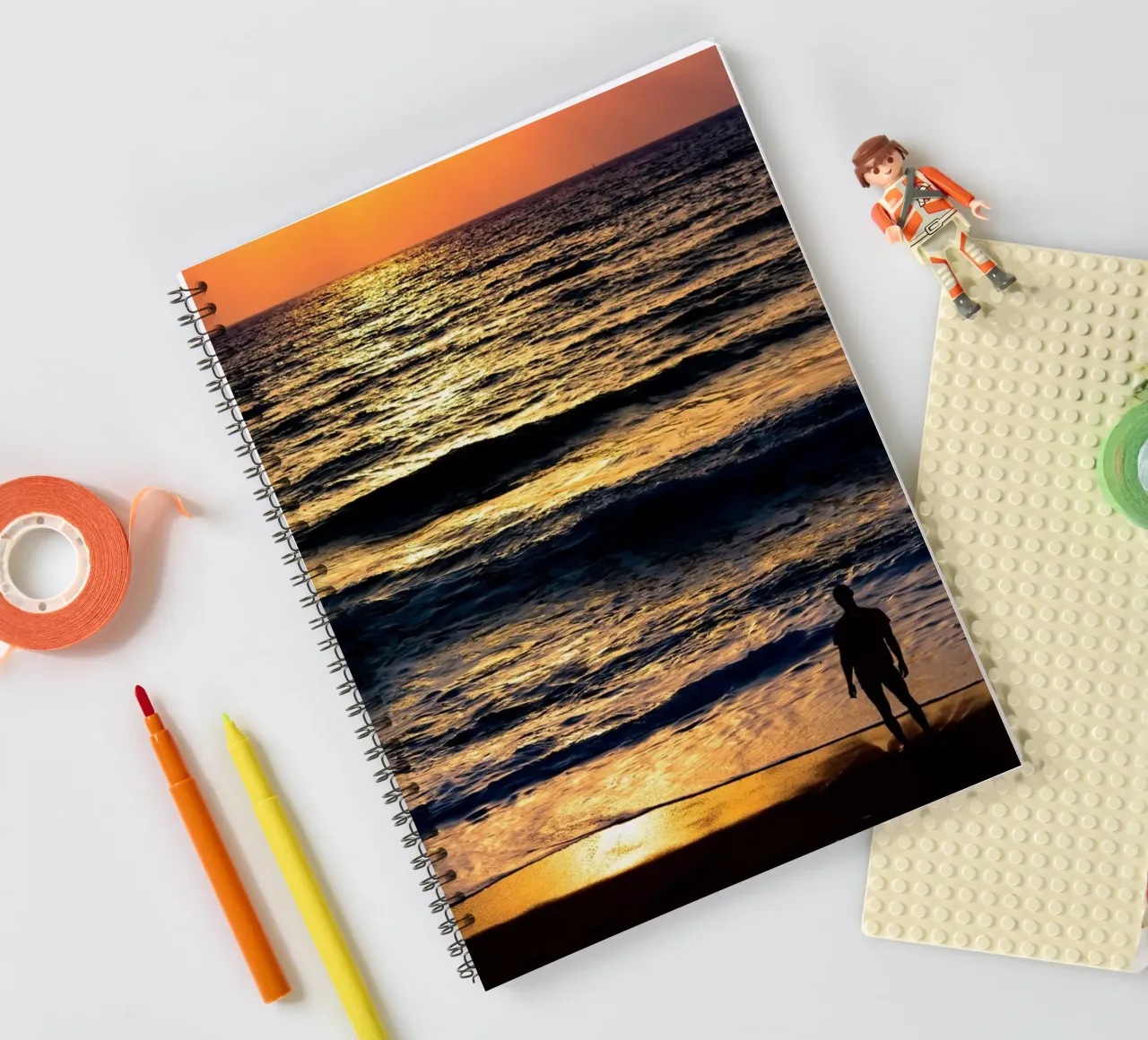 The human element spiral notebook by Tal Paz-Fridman
