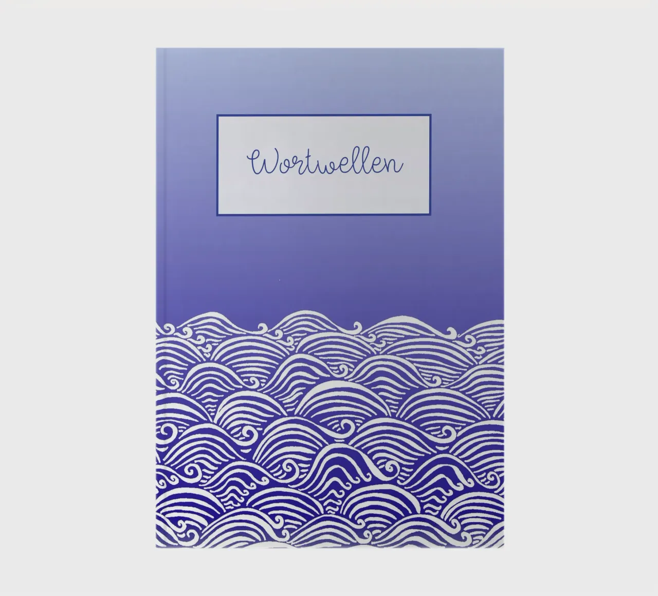 Word waves - Notebook notebook by PaperLine Art