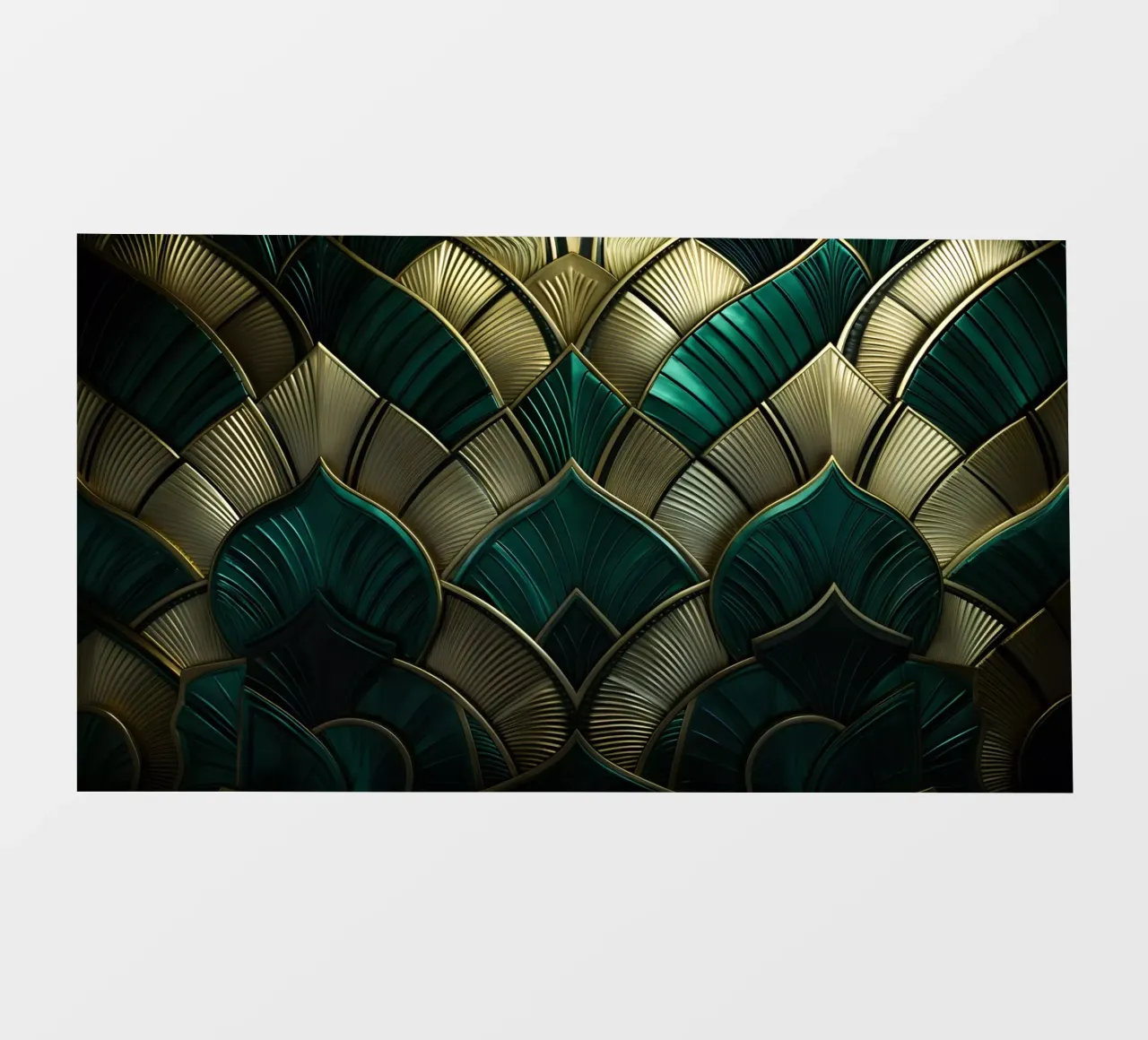 Art Deco 01 telo in pvc da M-Ulrich-Digital Art