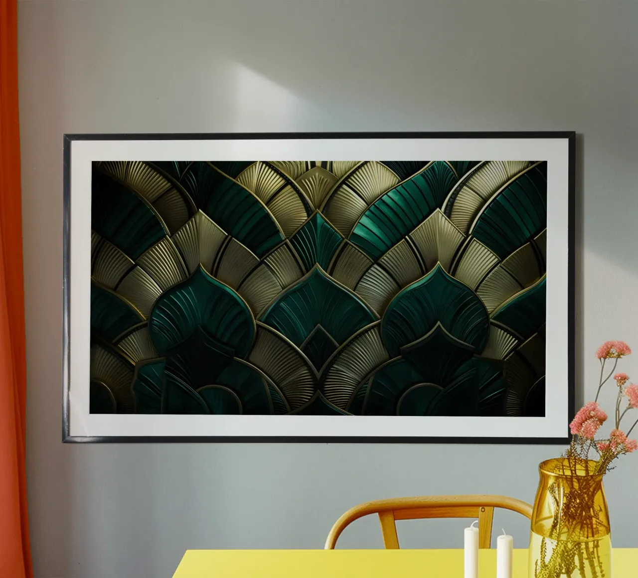Art Deco 01 poster da M-Ulrich-Digital Art
