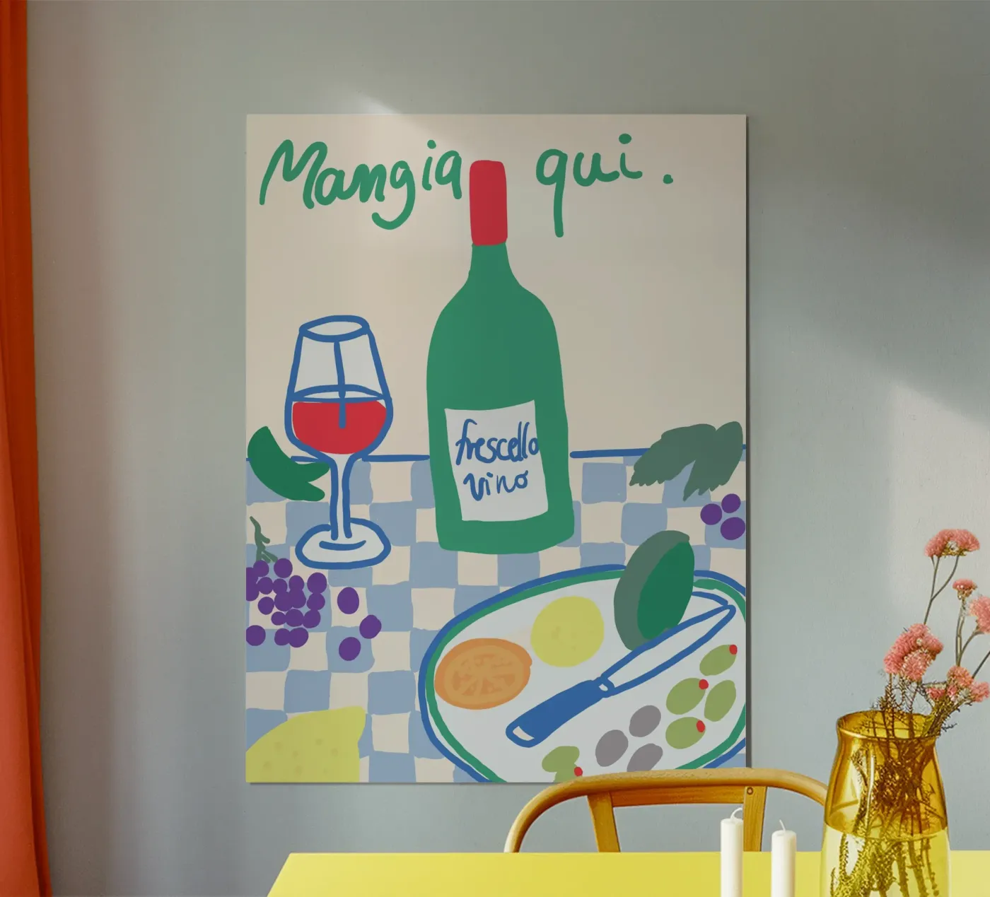 Mangiare poster da Happy Star Club