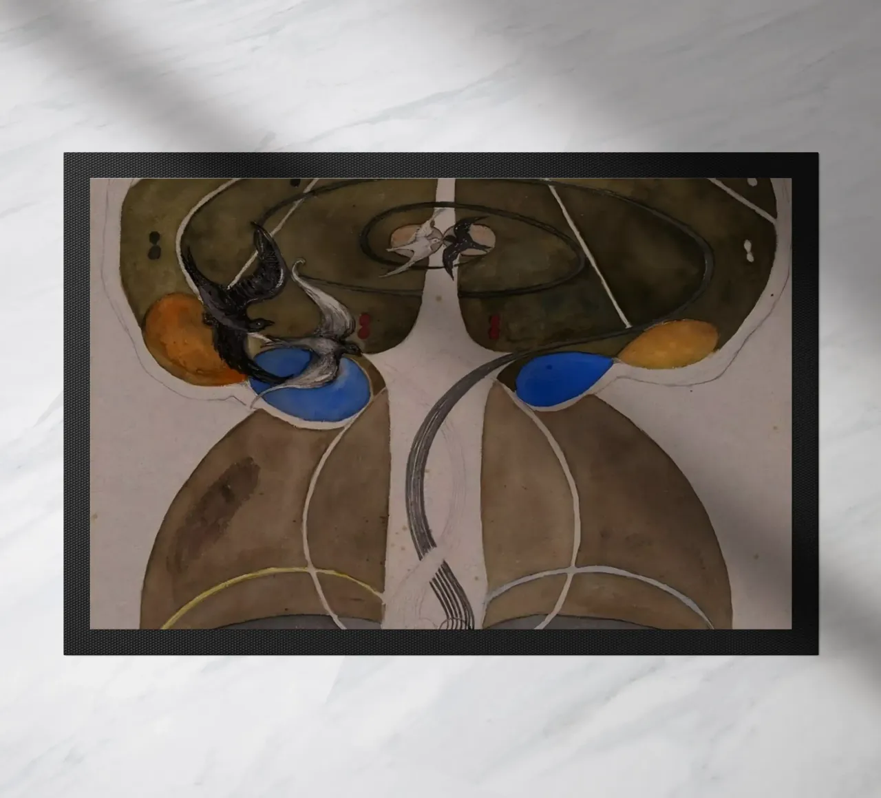 Hilma af Klint - L'albero della conoscenza n. 2 B zerbino da William Store